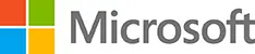 Microsoft logo featuring a four-colored square and 