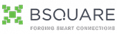 BSQUARE logo with green squares forming a pattern on the left and the words 