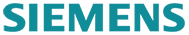 A green and blue logo for the m 1